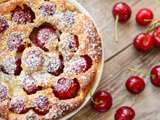 Clafoutis aux cerises et amandes