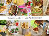 Septembre 2014 ~ Top 10 des recettes