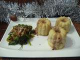 Cannelés de panais et noisettes, légumes d’hiver sautés {Défi Noel pour pas un rond}