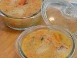 Cassolette de poisson et fruits de mer