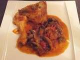 Cuisses de poulet façon basquaise