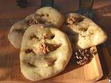 Fougasse d’automne roquefort et noix