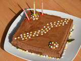 Gâteau double chocolat (Pour les anniversaires.. ou pas) {Battle food #29}