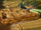 Lasagnes au cabillaud et aux légumes du soleil