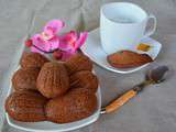 Madeleines au chocolat