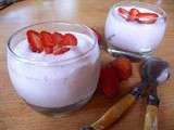 Petite mousse de fraises