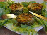 Petits flans de haricots verts et carottes