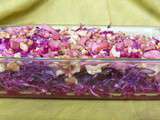 Salade de chou rouge, lardons et noix