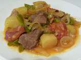 Sauté de porc au chorizo