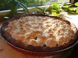 Tarte aux mûres meringuée