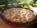Tarte aux mûres meringuée