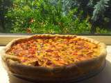 Tarte aux poivrons et chorizo | Une Paruline en cuisine