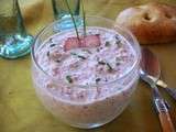 Tartinade de radis aux fines herbes
