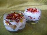 Tiramisù revisité aux poivrons et au chorizo