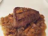 Tournedos de boeuf sauce champignons