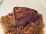 Tournedos de boeuf sauce champignons