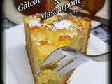 Gâteau Aux Pommes & Mascarpone