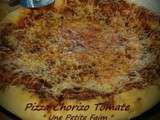 Pizza Chorizo Tomates
