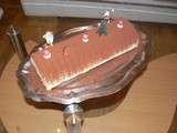 Bûche Tiramisu de Noël