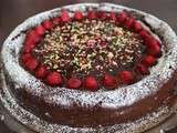 Gâteau de Pâques Chocolat-Framboise