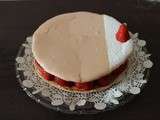 Macaron Vanille-Fraise