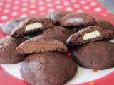 Petit sablés chocolat au coeur fondant