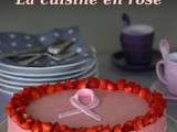 Gâteau rose pour Octobre Rose