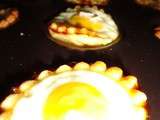 Mini-tartelettes aux œufs de cailles