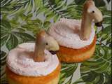 Cupcakes flamingo