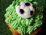 Cupcakes terrain de foot
