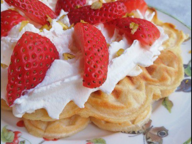 Recettes De Gaufres Et Fraises