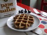 Celle qui faisait...des gaufres au sarrasin, aux olives noires et aux tomates séchées {végétalien}