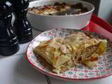 Celle qui faisait...un gratin dauphinois au tempeh {végétalien}