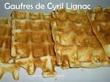 Gaufres de Cyril Lignac