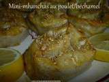 Mini-Mhanchas au poulet/béchamel et légumes