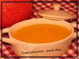 Soupe potimarron - patate douce - Une passion et des gourmands