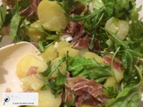 Salade de pommes de terre au porc