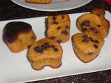 Muffins à la courge butternut,noix de pecan,cannelle,4 épices et pépites chocolat