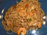 Nouilles chinoises aux crevettes (Cookéo)