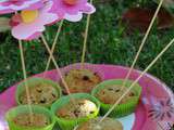 Muffins fleurs et leurs copains les gâteaux coeur