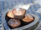 Petits cakes à la crème de marron et au miel (sans gluten, ni caséine de lait)