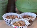 Petits cakes au sarrasin et aux pépites de chocolat (sans gluten, sans caséine de lait)