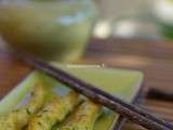 Poulet mariné au curry rouge, feuilles de citronnier et coriandre fraîche, by Ken Hom