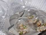 Tartare de langoustine à l’huile de sésame