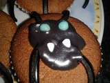 Halloween - cupcake araignees