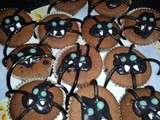 Halloween - cupcake araignees