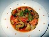Poulet épicé aux courgettes et aux tomates