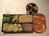 Bento végétariens de début février