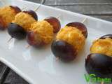 Brochette Chèvre-Corn Flakes-Raisin
