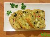 Cake aux Olives, Tomates & Feta
